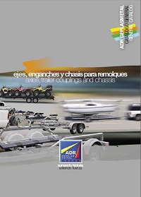 Ejes, enganches y chasis para remolques.