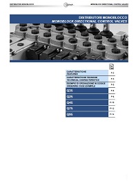 Distribuidores monoblock