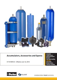 Acumuladores y accesorios.